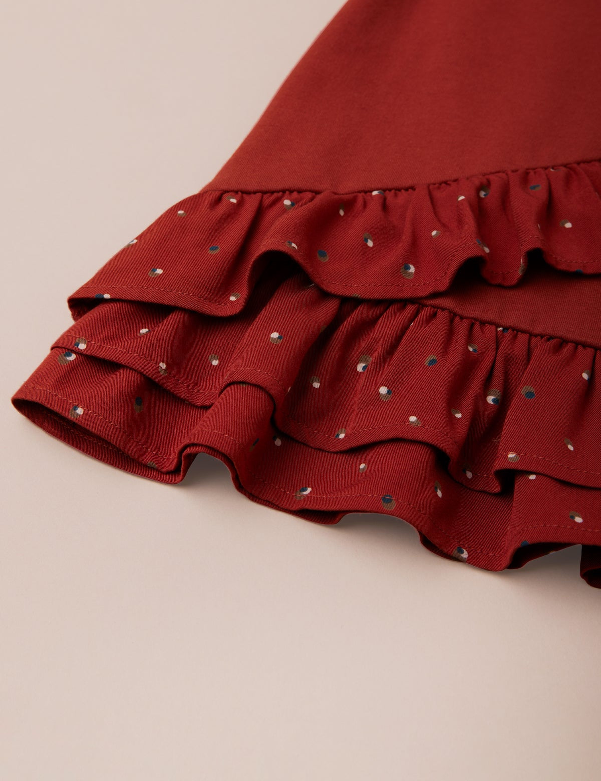 Three Ruffle Skirt