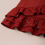 Three Ruffle Skirt