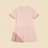 Blush Contrast Dress