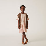 Blush Contrast Dress
