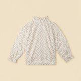 Floral Ruffle Blouse