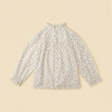 Floral Ruffle Blouse