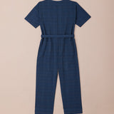 Plaid Jumpsuit