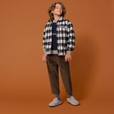 Plaid Speckle Overshirt