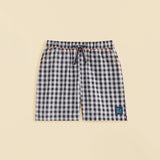 Tie-up Gingham Shorts