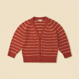 Stripe Knit Cardigan