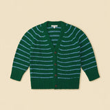 Stripe Knit Cardigan